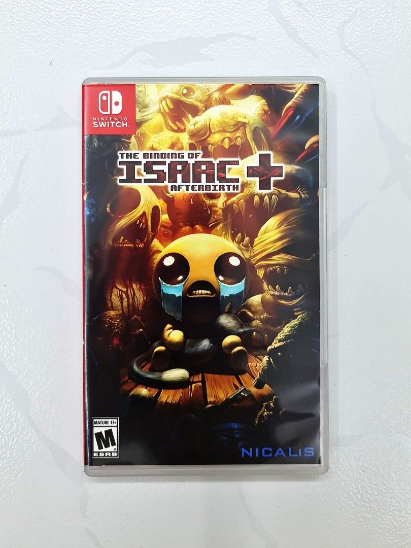 The Binding of Isaac : Afterbirth + c/w Reversible Alternative Art Cover  *Super Rare, Highly