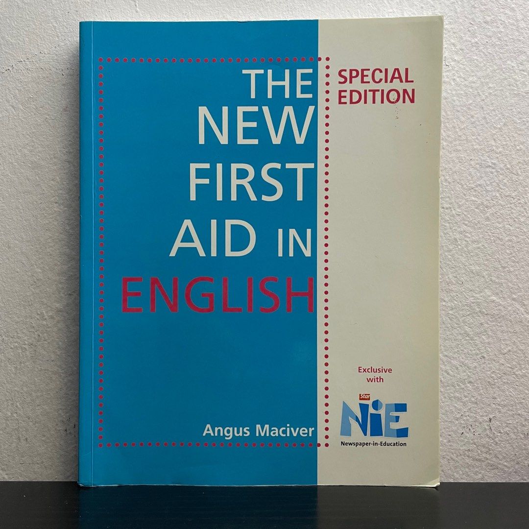 The New First Aid in English | Second Hand Book, Hobbies & Toys, Books ...