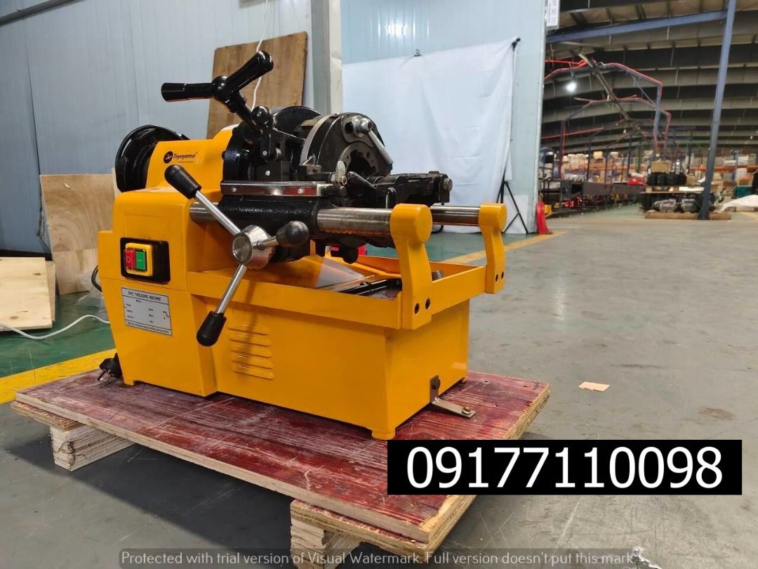 toyoyama threading machine (Category: Industrial Equipment) located in Manila. Submitted by joeyroque09 (Listing ID 1304666004, Image 2). Description: Threading Machine Size: 1/2”- 2” Brand: Toyoyama Price: 27,500/pc.