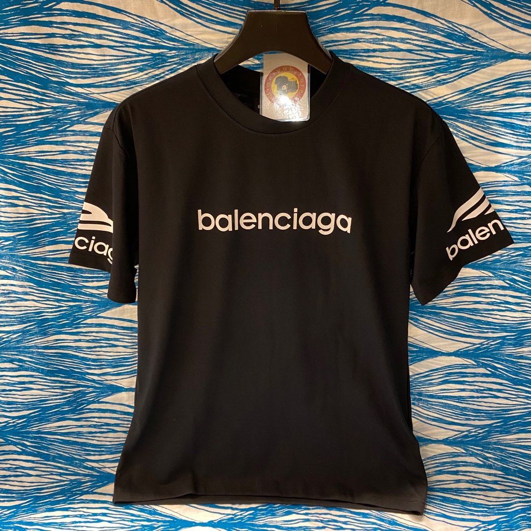Balenciaga Logo Fake Balenciaga Tshirt Fake T Shirt Balenciaga Top