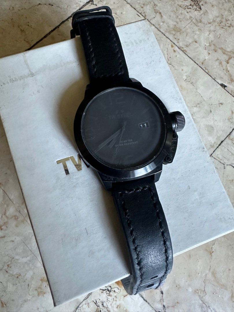 TW steel black Men s Fashion Watches Accessories Watches on Carousell