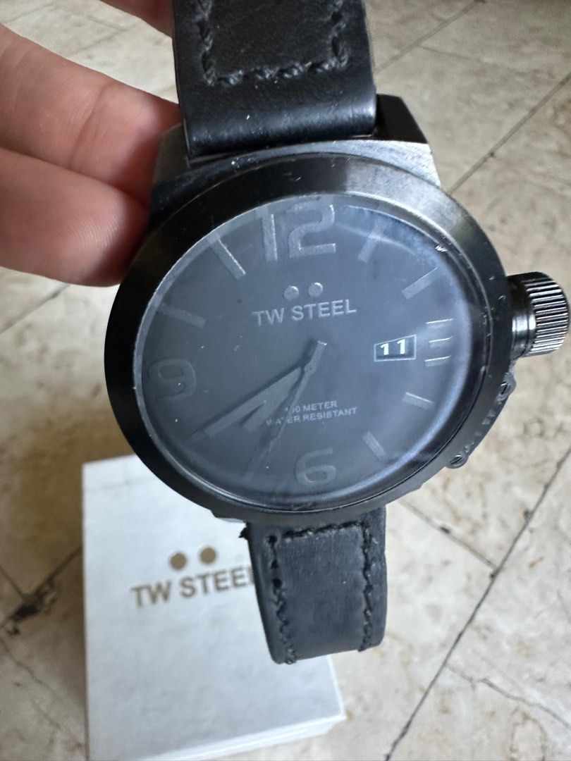 TW steel black Men s Fashion Watches Accessories Watches on Carousell