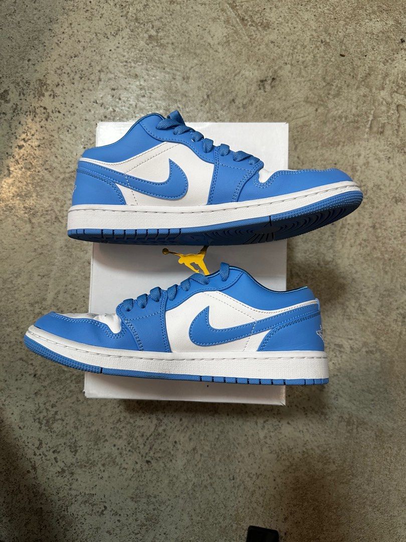 jordan 1 lows unc men's