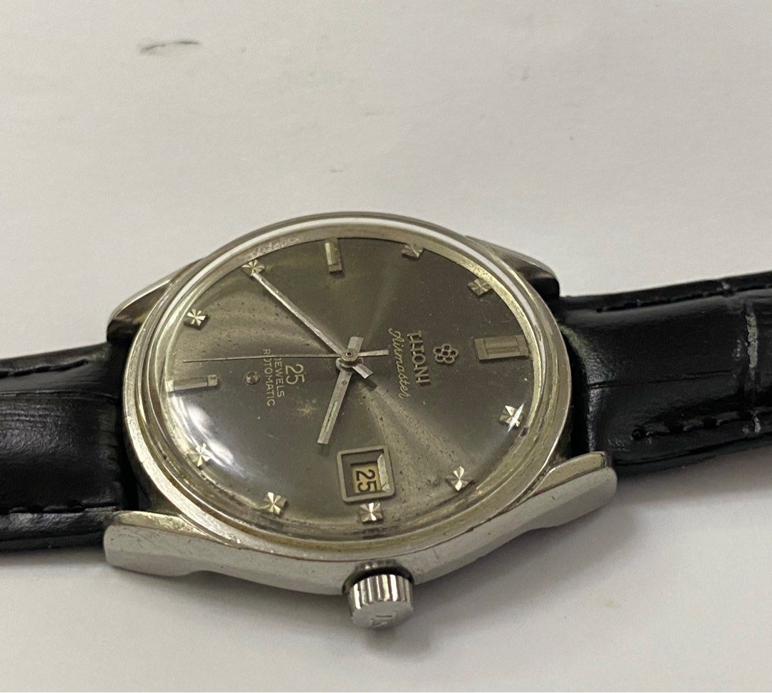 Vintage 70 s Titoni Airmaster Rotomatic Date Men Watch