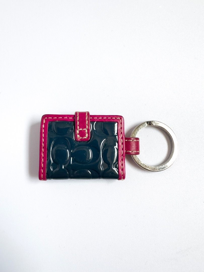 Vintage Authentic Coach Photo book Charm / Mini Passport Charm