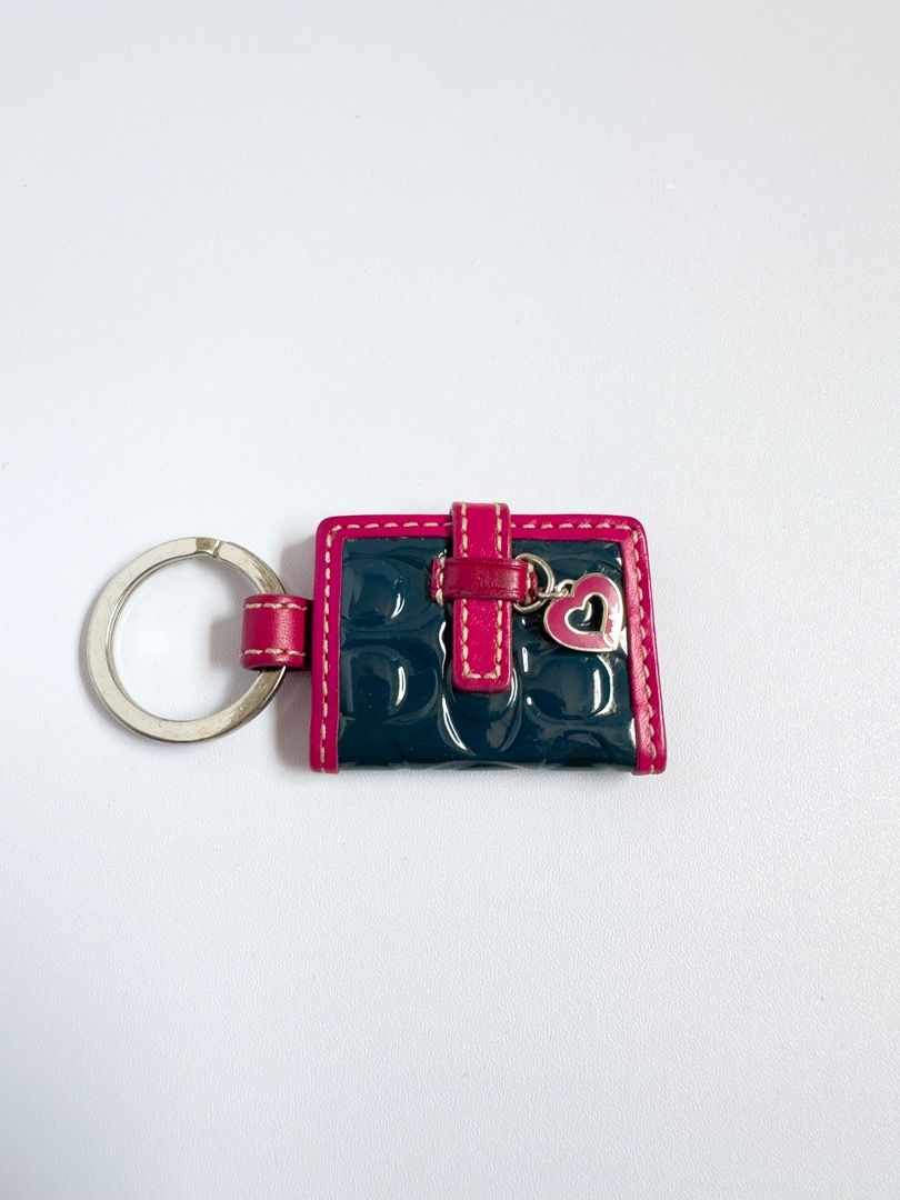 Vintage Authentic Coach Photo book Charm / Mini Passport Charm