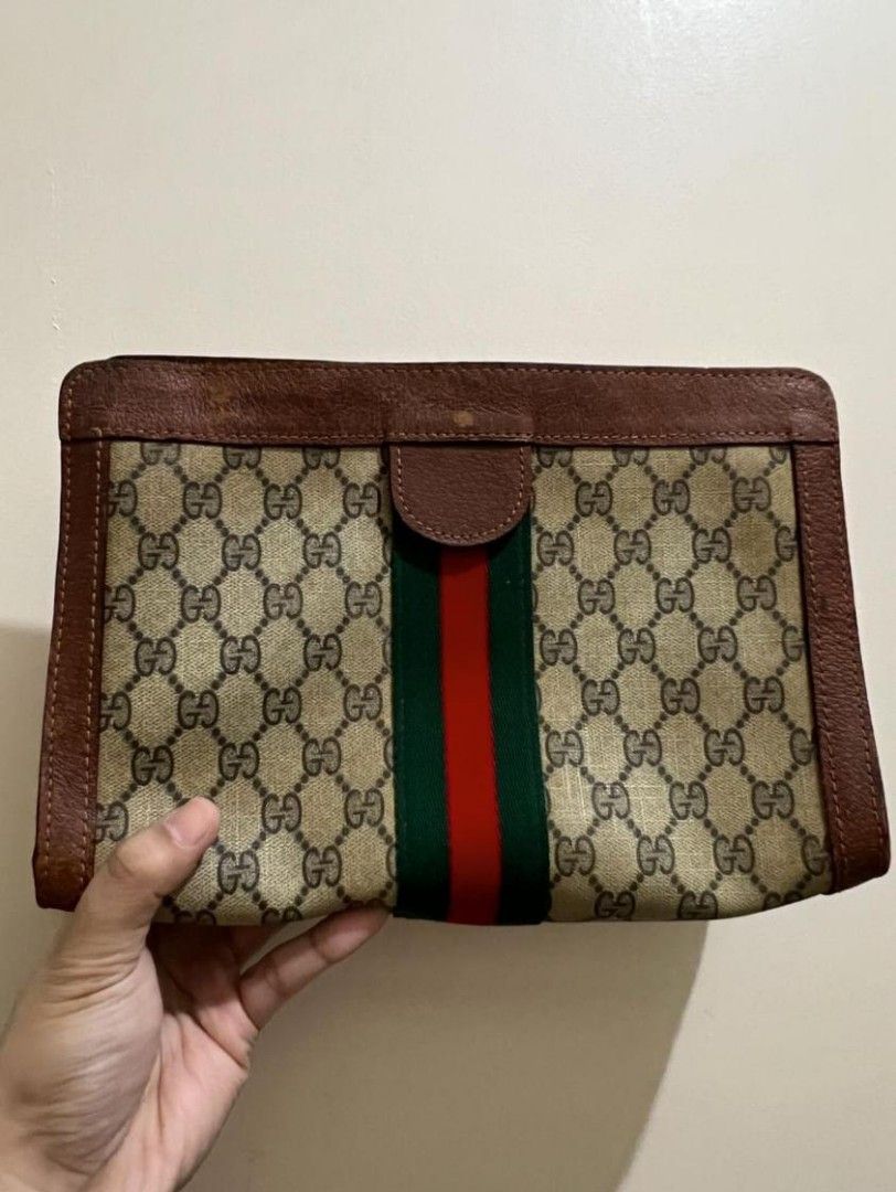 Gucci clutch vintage discount