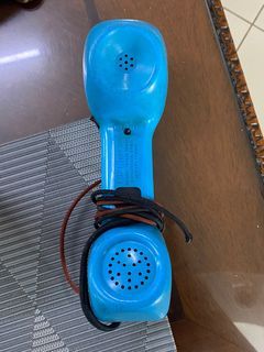Vintage Harris-Dracon Blue Lineman Touchtone Telephone Test Set TS-21 Untested Lineman Tester - Used