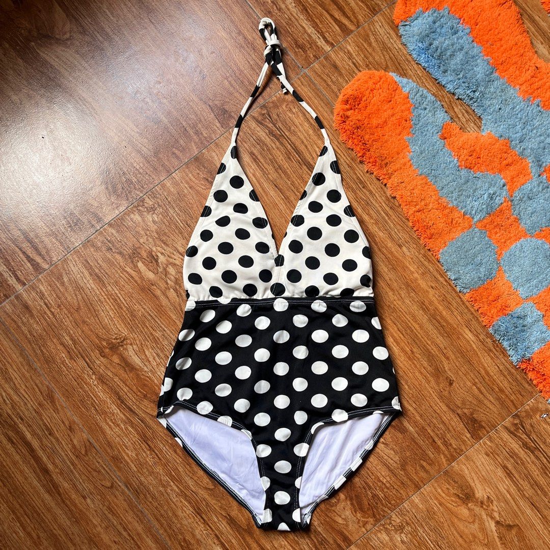 Womens Dancing Dots One Piece Swimsuit main image 1