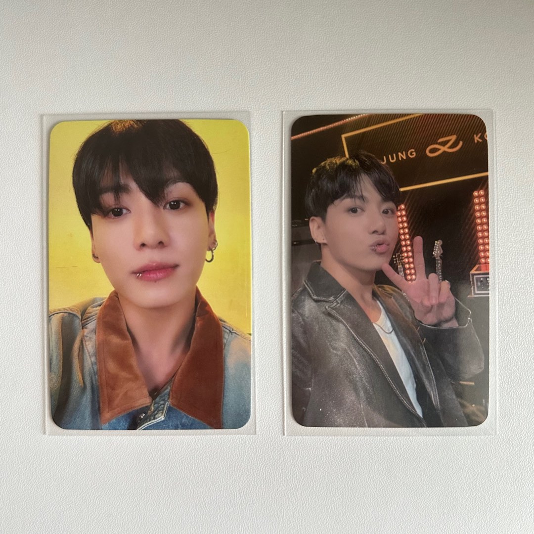 BTS Jungkook Golden CHINA YETIMALL Official Photo Card set