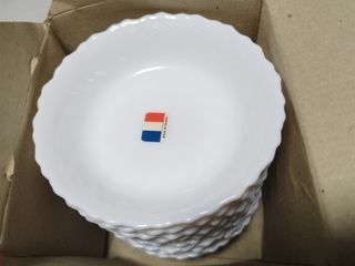10 PCs Arcopal saucer  Made in france