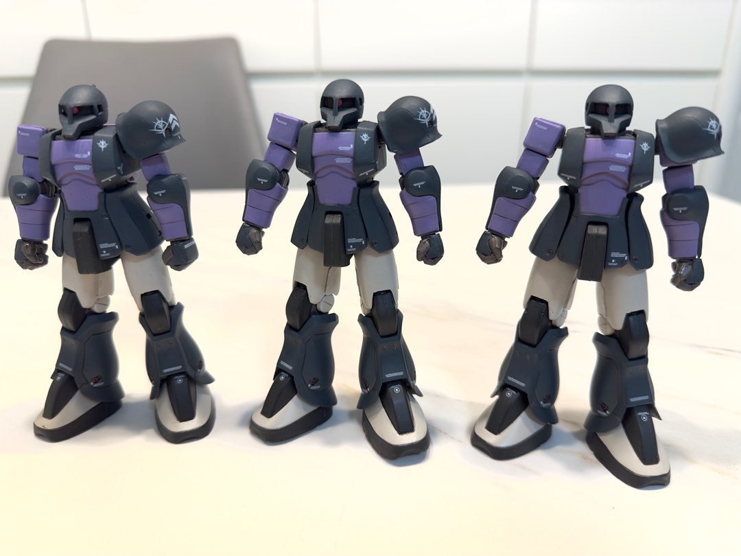 散放Zeonography #3012 Black Triple Star EX，黑色三連星EX，MS-05B