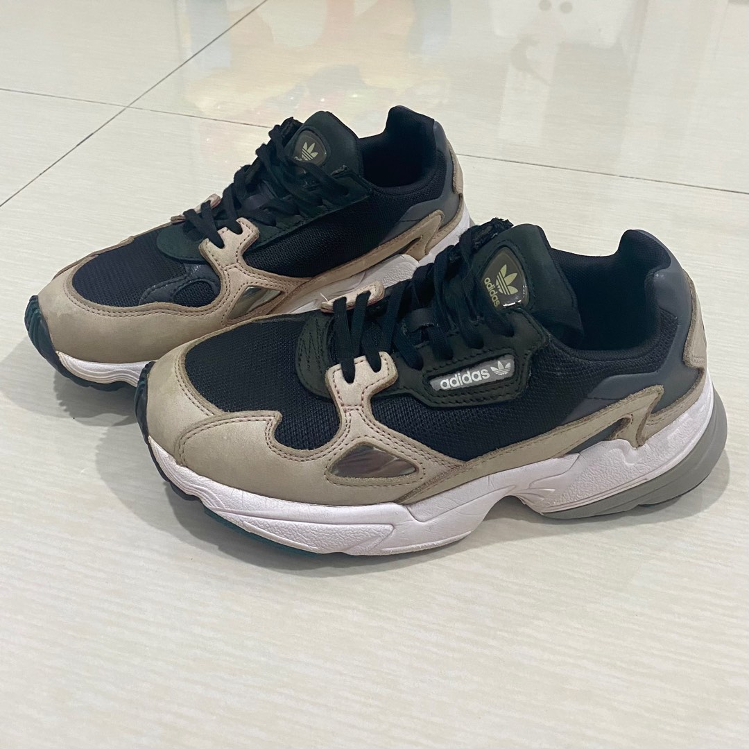 Obral Murah Adidas Falcon Women 37 1 3 Black Pink Sneakers Jennie Blackpink Kylie Jenner Original