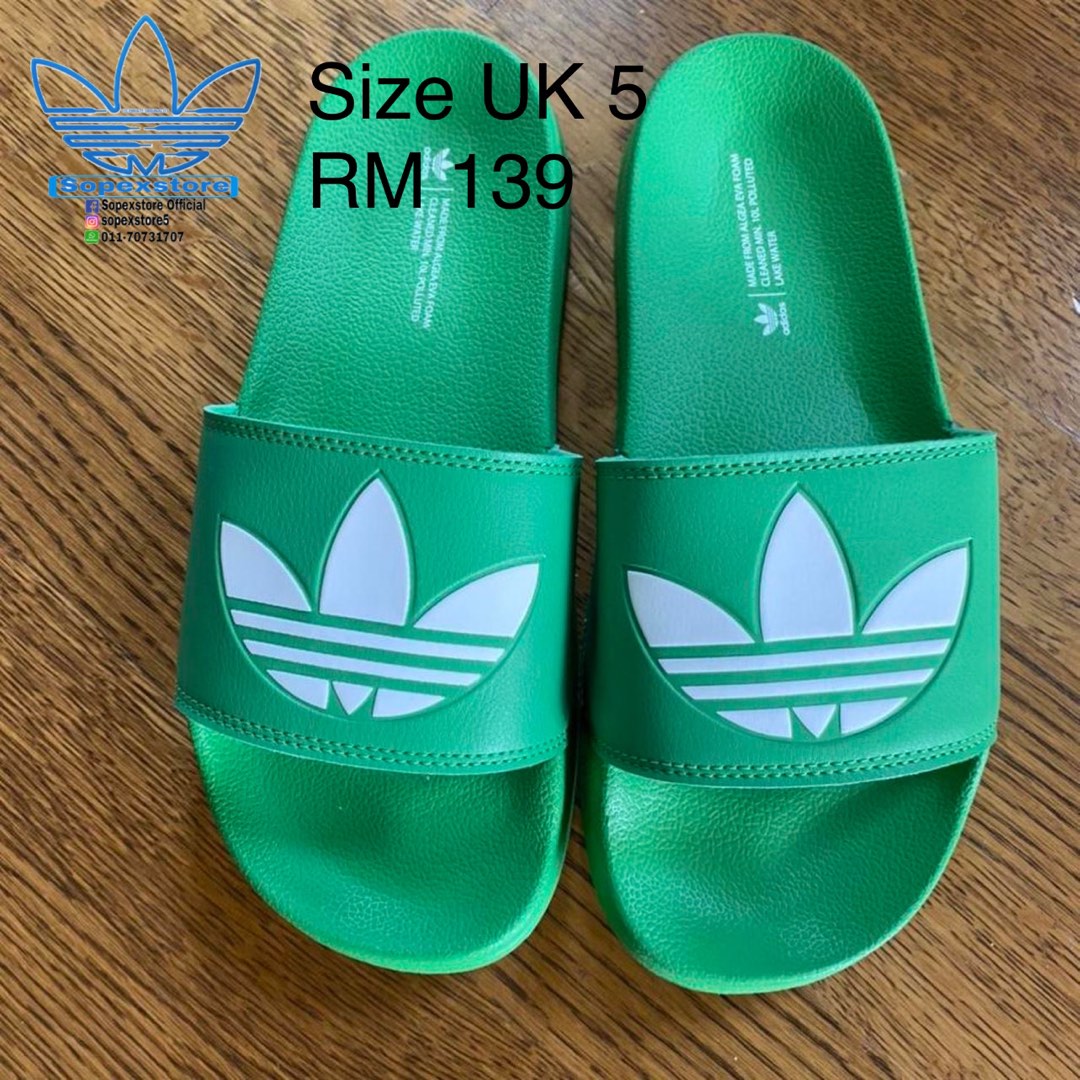 Adidas Slides - FX5909, Men's Fashion, Footwear, Flipflops and Slides on  Carousell