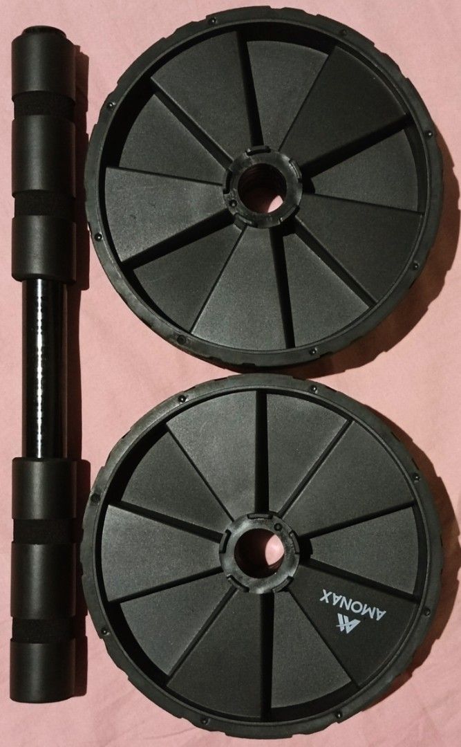 Amonax Convertible Ab Wheel Roller Sports Equipment Other Sports Equipment and Supplies on Carousell