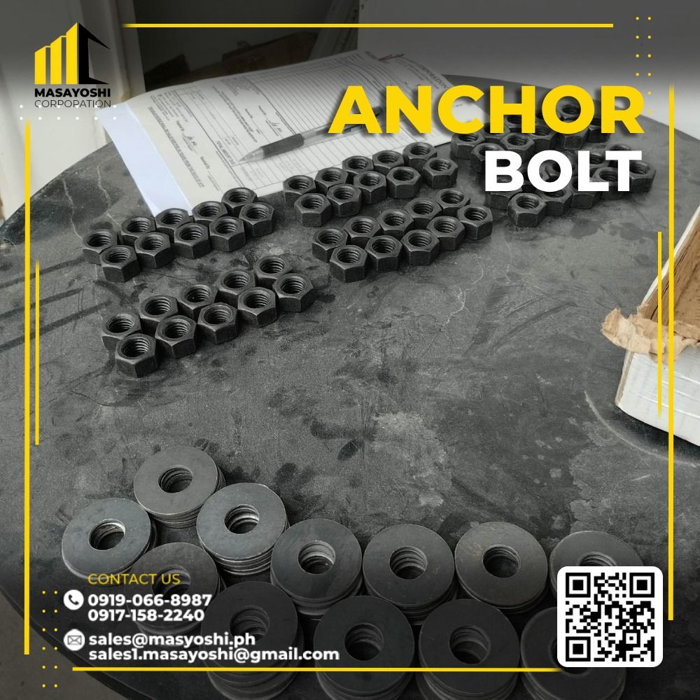 Anchor Bolt I Beam Base plate Sagrod Hot Dip Bolt Nut