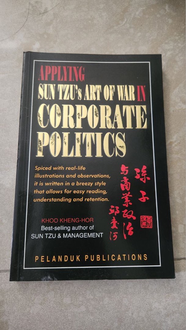 Applying Sun Tzu s Art of War in Corporate Politics Hobbies Toys
