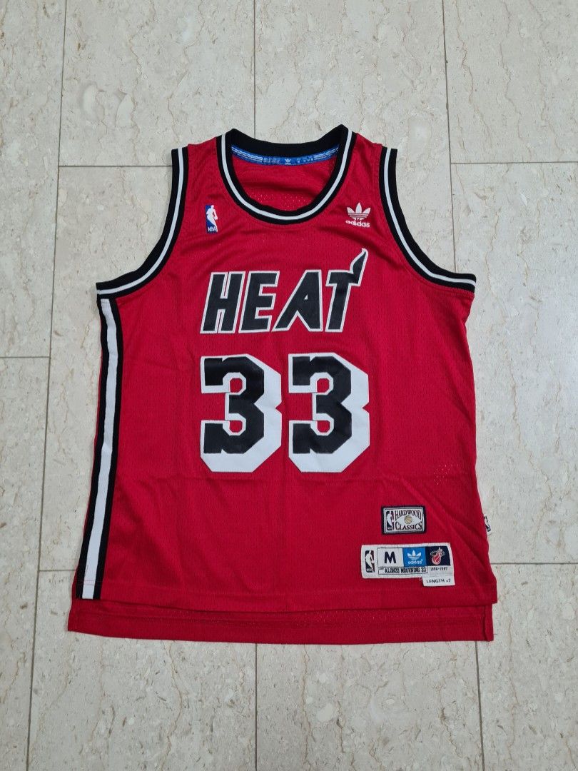 Authentic Adidas Originals Men s NBA Heat Alternate Soul Swingman Jersey M