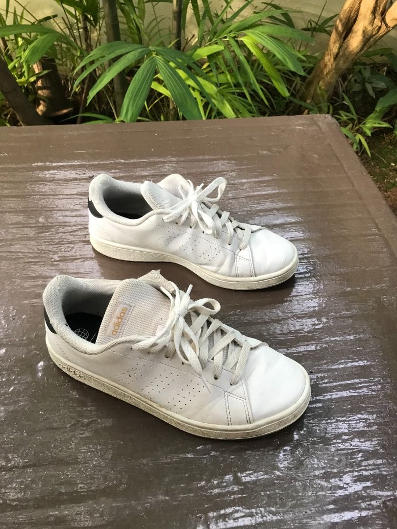 Authentic Adidas white shoes. Size EU 42 UK 8 US 8.5. In good condition Men s Fashion Footwear Sneakers on Carousell