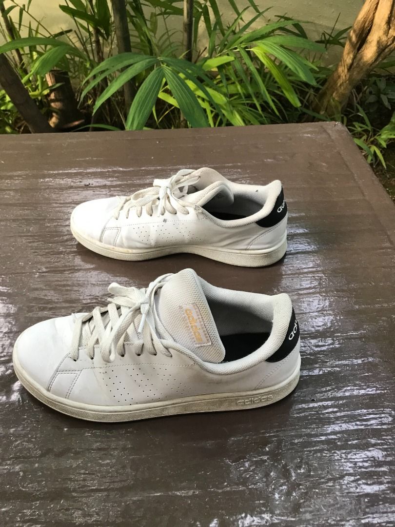 Authentic Adidas white shoes. Size EU 42 UK 8 US 8.5. In good condition Men s Fashion Footwear Sneakers on Carousell