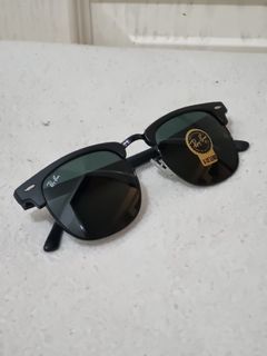 Authentic Rayban Clubmaster black rb3016