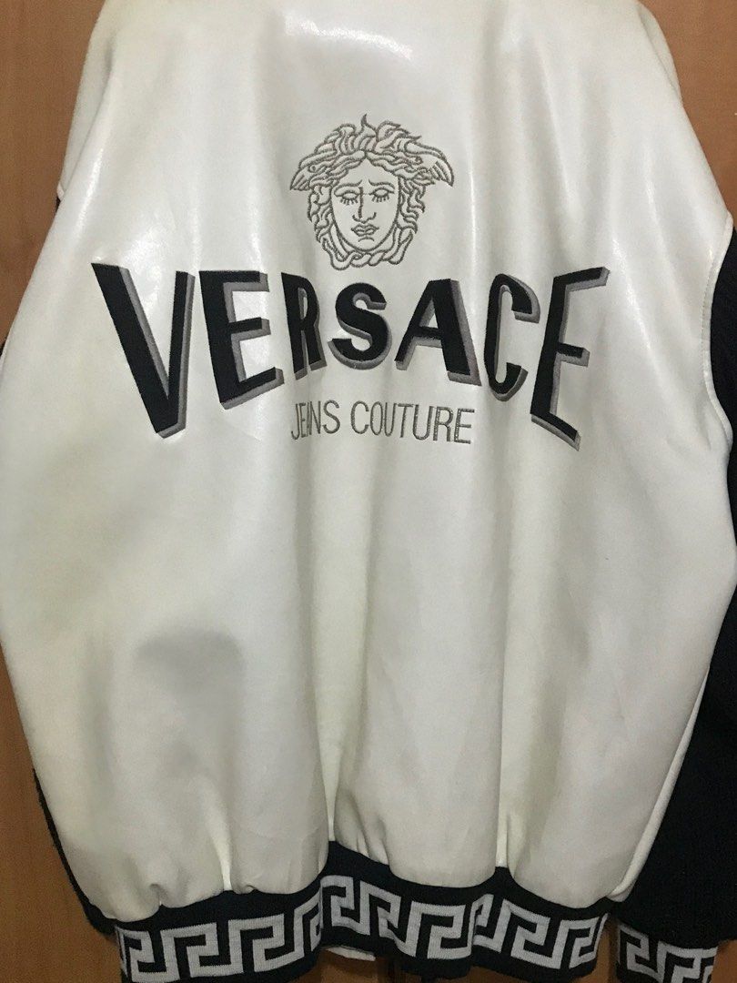 Versace jacket white top