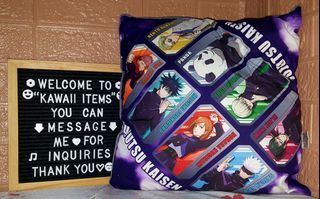 Bandai Jujutsu Kaisen Anime Cushion Pillow Plush
