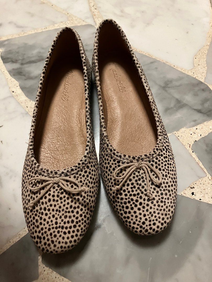 Madewell calf hair flats top