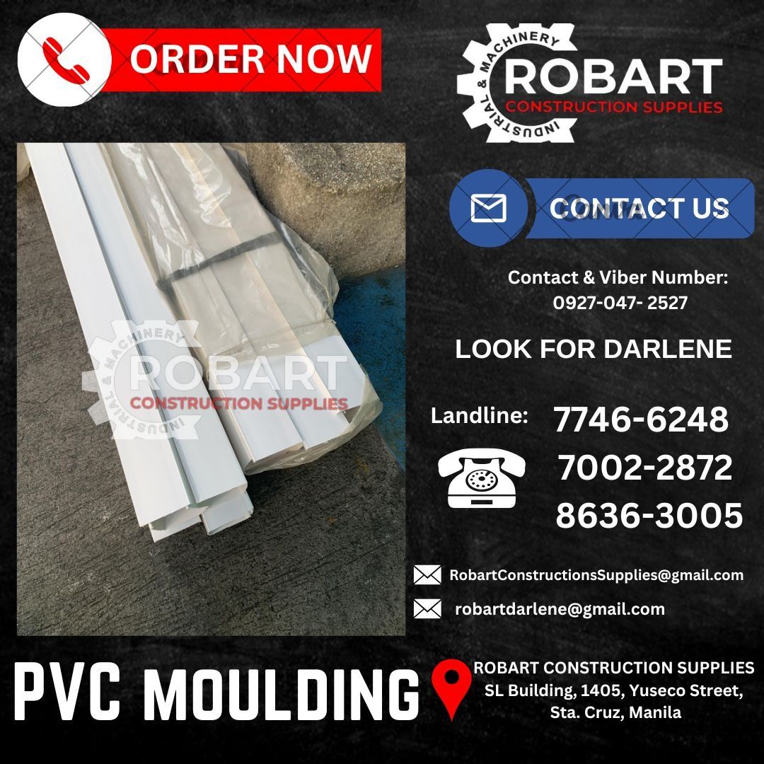 BRANDNEW PVC MOULDING, Commercial & Industrial, Construction Tools ...
