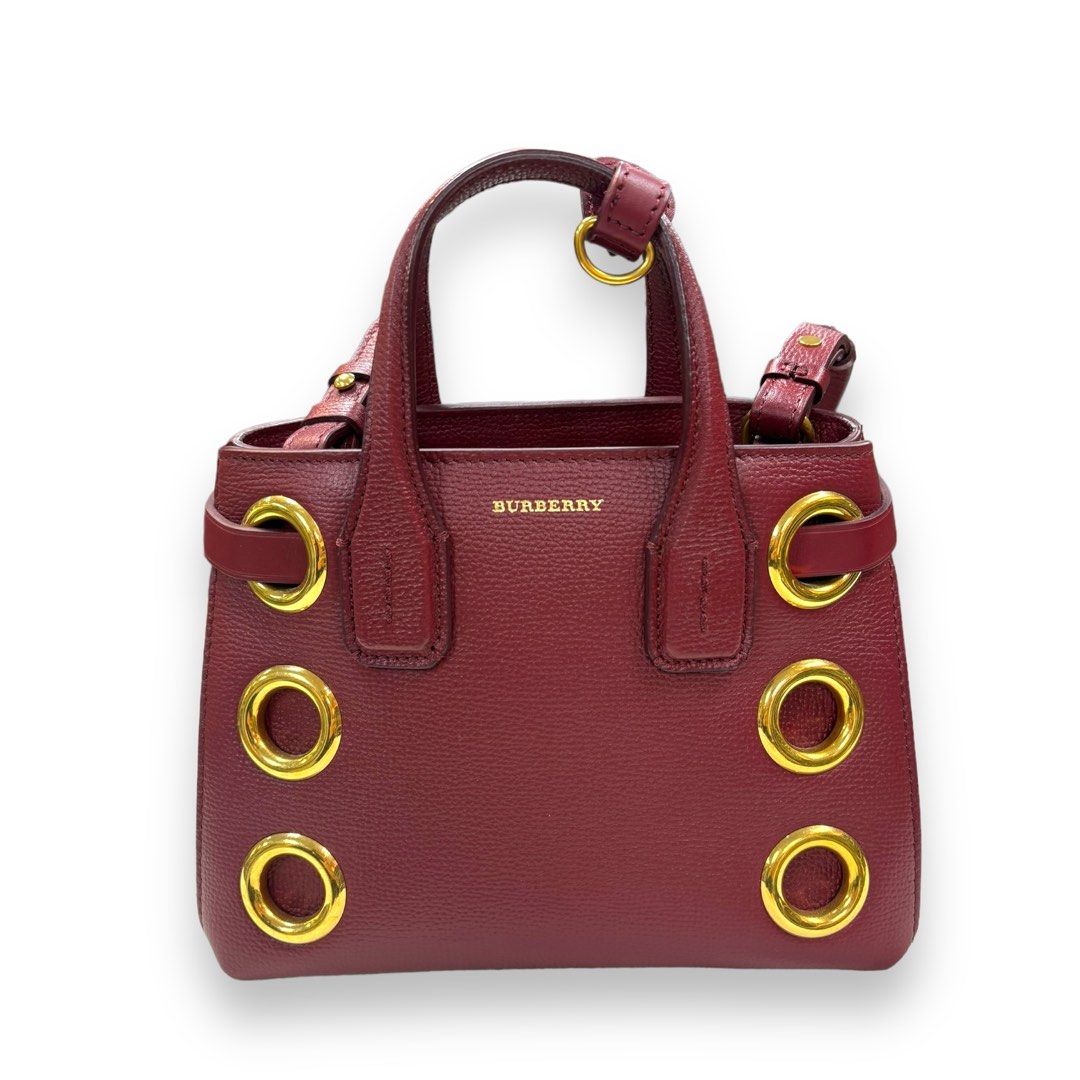Burberry grommet tote online