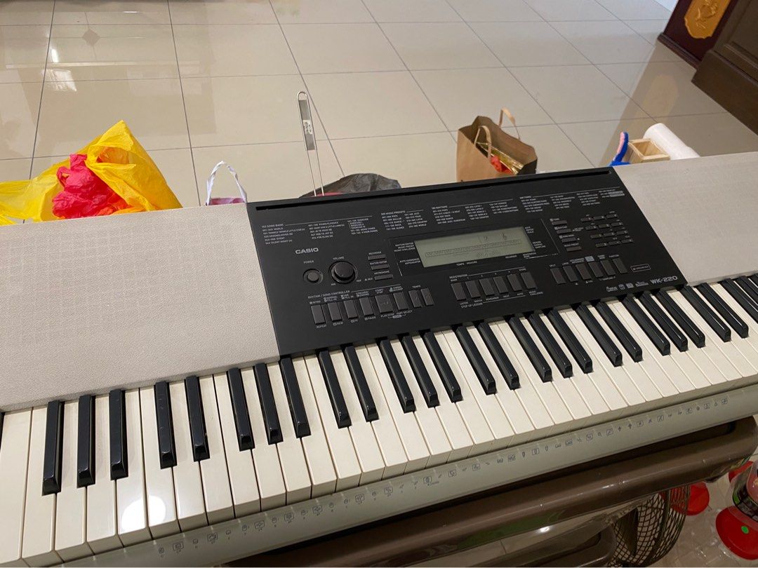 Casio wk 220 weighted keys online