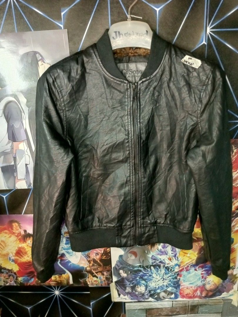 CI SONO BY CAVALINI LEATHER JACKET Women s Fashion Coats Jackets and Outerwear on Carousell