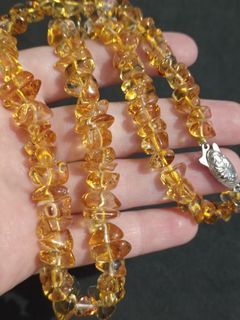 Citrine Necklace from Japan