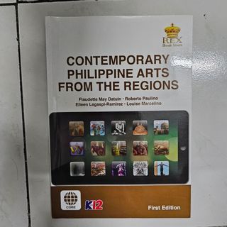 Contemporary Philippine Arts From The Regions Textbook
