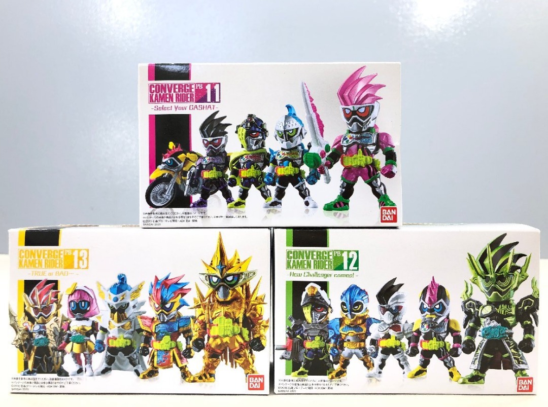 【開封美品】CONVERGE KAMEN RIDER PB11 12 13 開封美品】CONVERGE KAMEN RIDER PB11 12 13