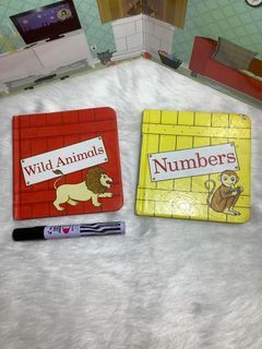 Dear Zoo Numbers and Wild Animals book bundle