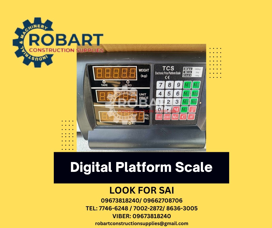 Digital Platform Scale, Commercial & Industrial, Construction Tools ...