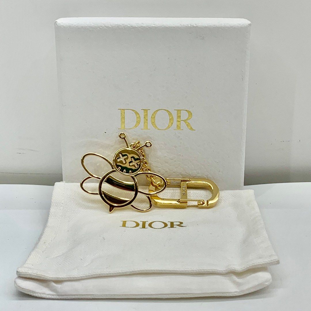 DISCOUNTED DIOR BEE KAWS CHARM KEY RING 247024247