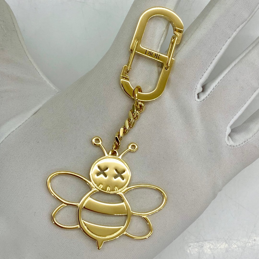 DISCOUNTED DIOR BEE KAWS CHARM KEY RING 247024247
