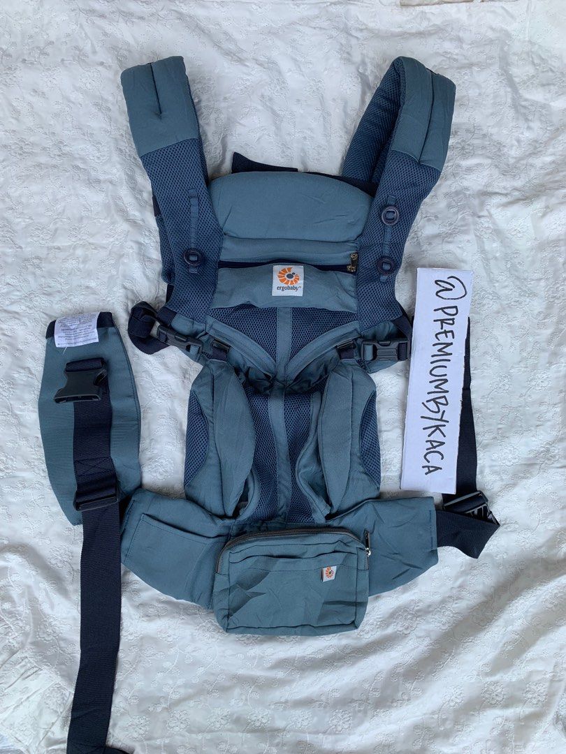 Ergo Baby 360 ERGOBABY omni 360 cool air mesh OXFORD BLUE LENGKAP POUCH BISA NEWBORN GENDONGAN SULTAN ADA PENUTUP KEPALA Bayi Anak Kereta Kursi Goyang Gendongan Bayi di Carousell