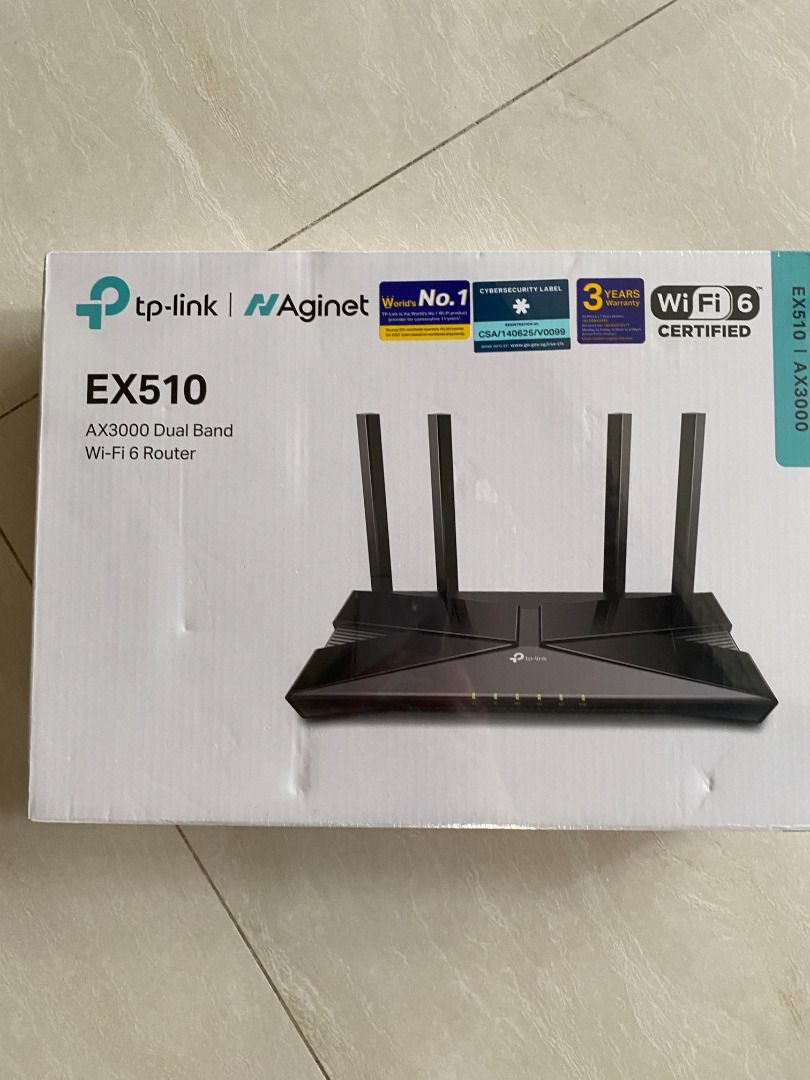 Ex610 AS3000 Dual Band Wifi 6 Router, Computers & Tech, Parts ...