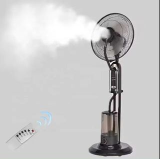 Fan with spray cooling mist fan ultrasonic himidifiers