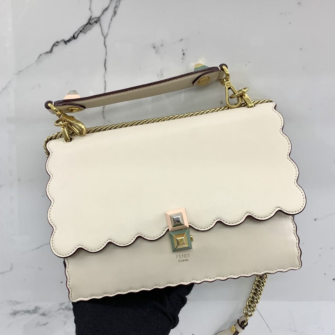 DISCOUNTED FENDI BEIGE 8BT283 2WAY SHOULDER BAG 247020913 WE