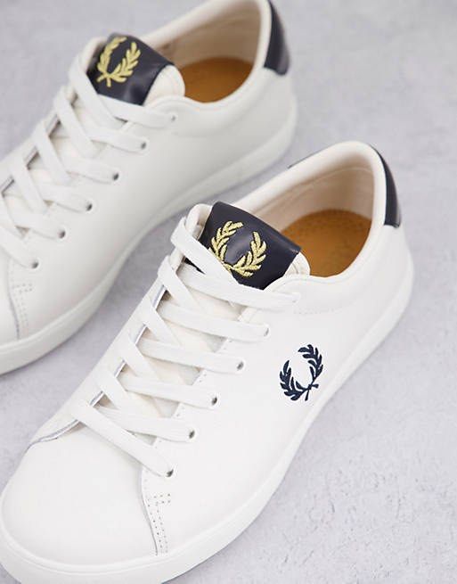 Fred perry lottie leather top