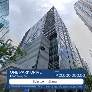 Fully-Fitted Office Space for Sale in One Park Drive, BGC, Taguig City