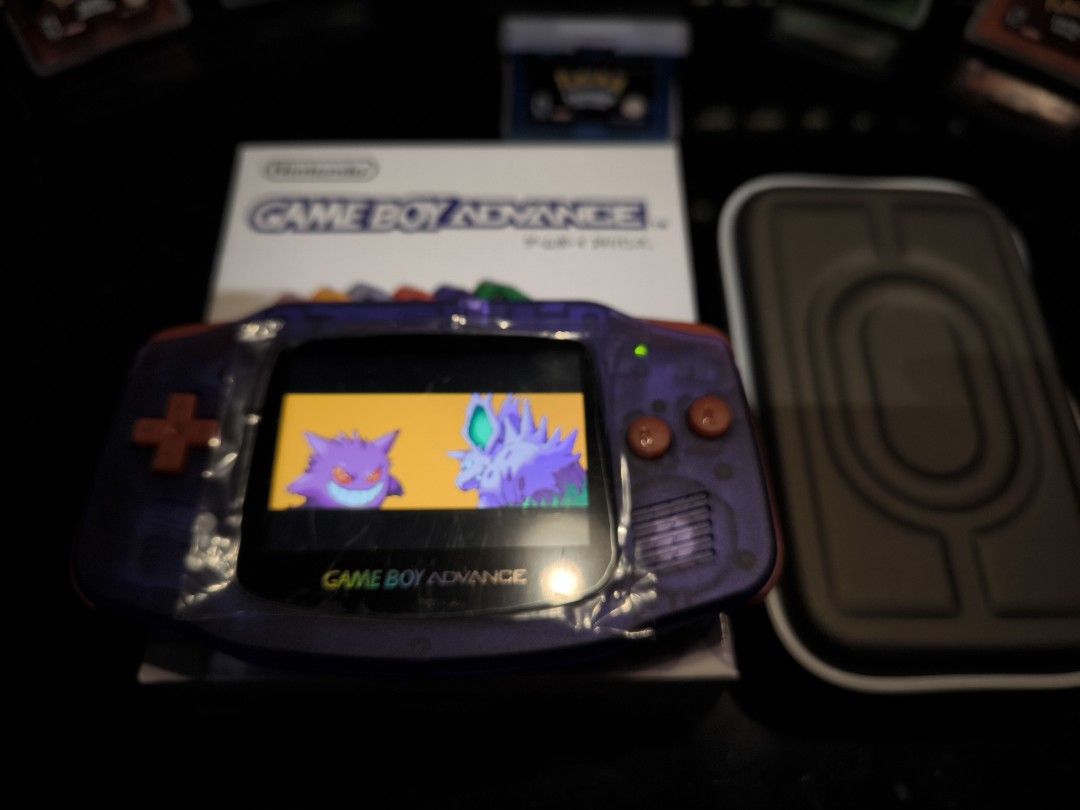 Gameboy Advance (Gengar theme colour), Video Gaming, Video Game ...