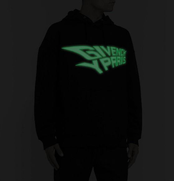 Givenchy glow in the dark hoodie clearance