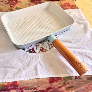Grill pan griller white induction