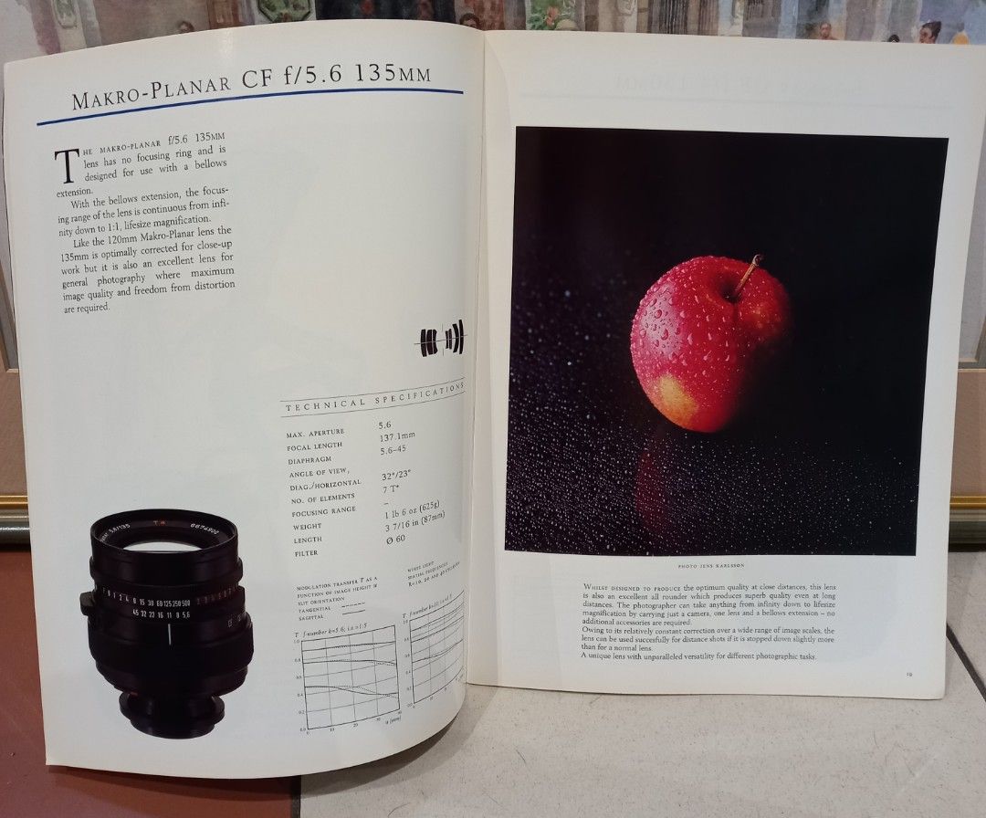 Hasselblad Lenes Catalogue62863063331457112