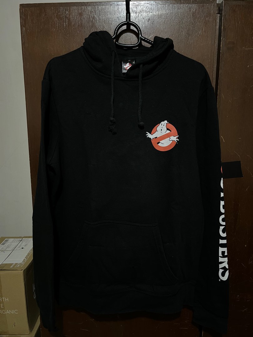 H M Hoodie Ghostbusters Men s Fashion Tops Sets Hoodies on Carousell